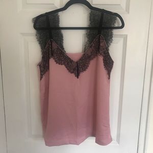 Lace tank top